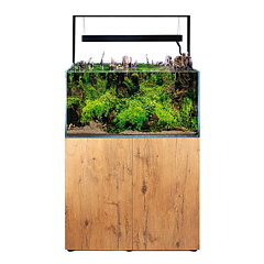Aquael - Ultrascape Forest 243liter med möbel & belysning - Wood 