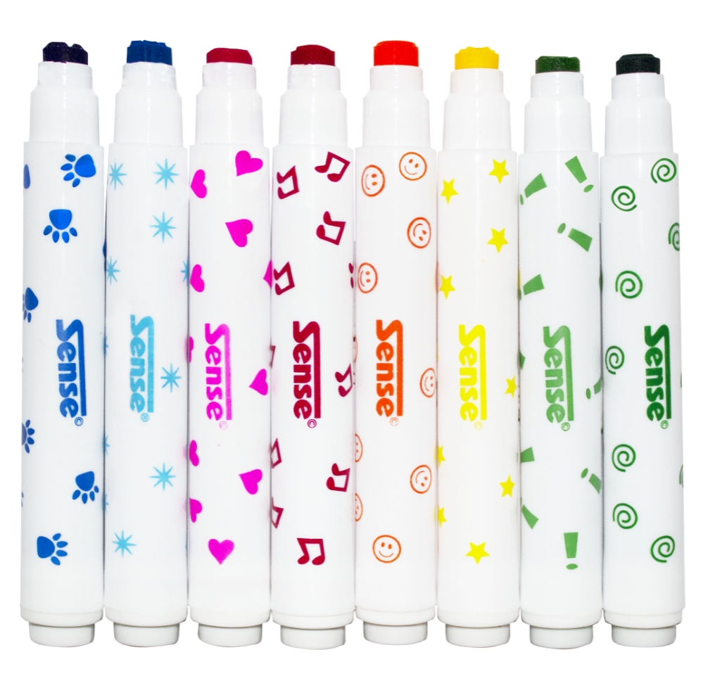 Sense Stämpelpennor 8-Pack - 2