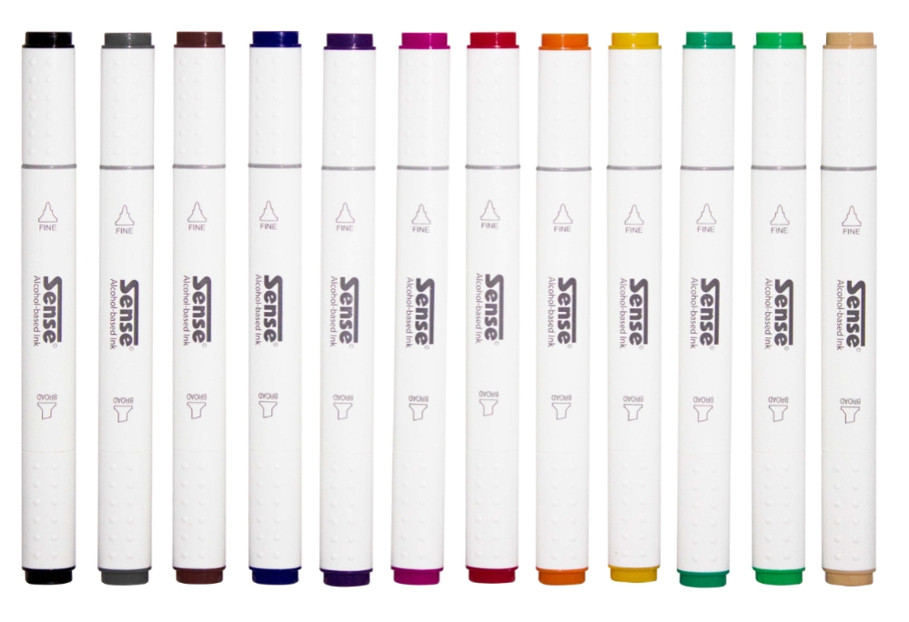 Sense Markers 12-Pack - 2