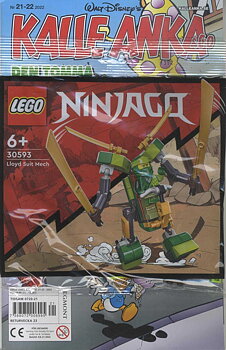 Kalle Anka & CO nr 21/22 2022, Den tomma världen, LEGO Ninjago: Lloyd suit mech