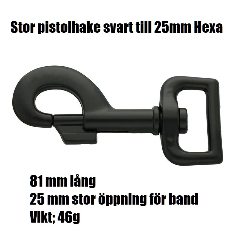 Hexa 25 mm koppel/lina , bestäm egen längd 1,2m-5 m - 7