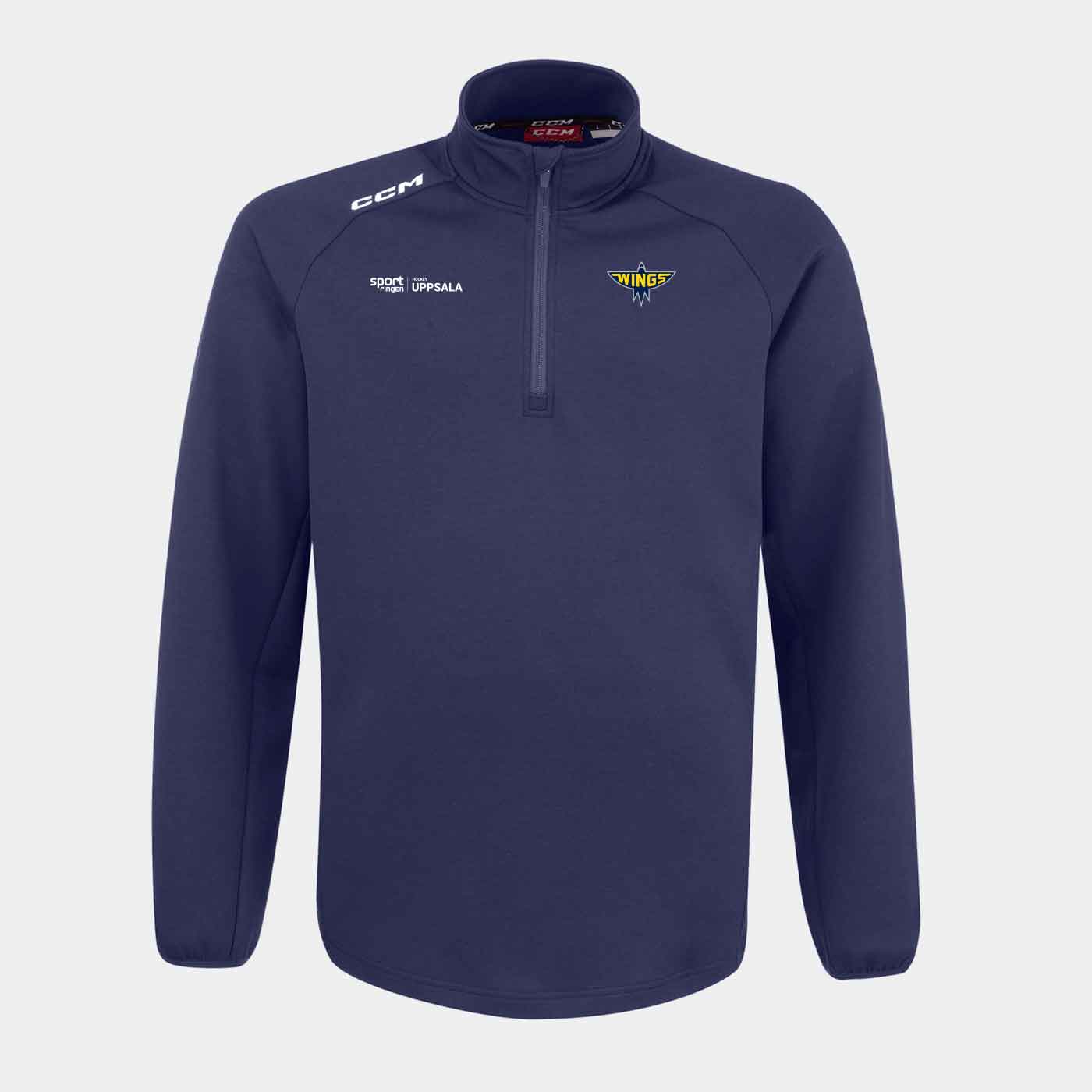 CCM Tröja 1/4-Zip Locker Room Sr - 8