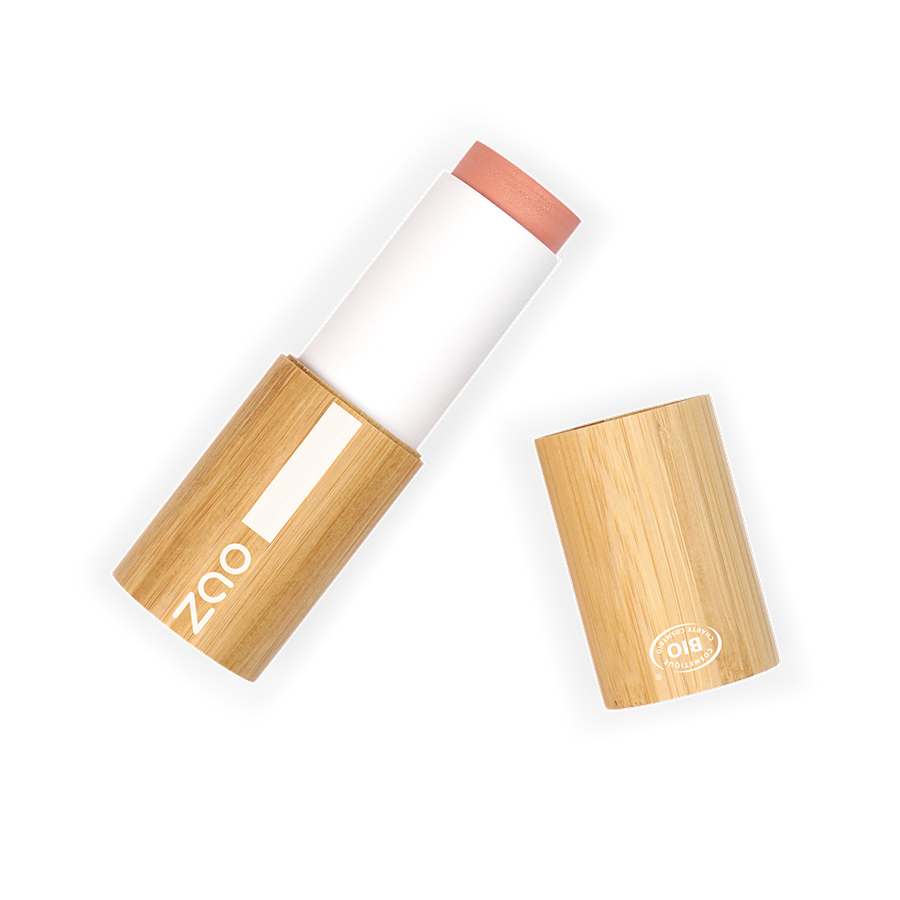 ZAO Blush Stick 843 Pearly Coral