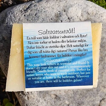 Saltvattentvål, tvål, 120g