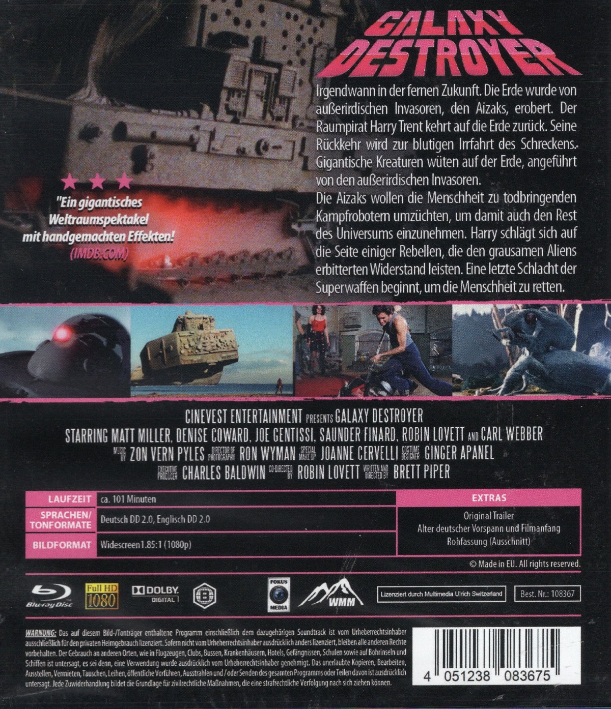 Galaxy Destroyer (ej svensk text) (Blu-ray) - 2