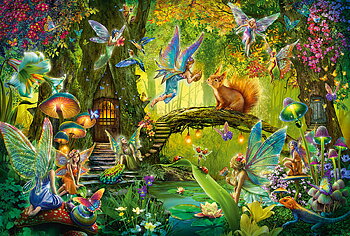 Fairies in the forest 200 Bitar Schmidt
