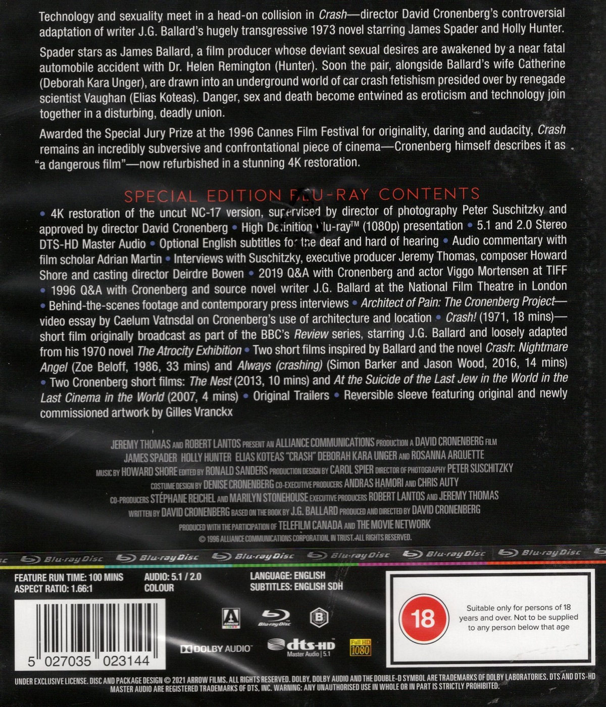 Crash (ej svensk text) (Blu-ray) - 2
