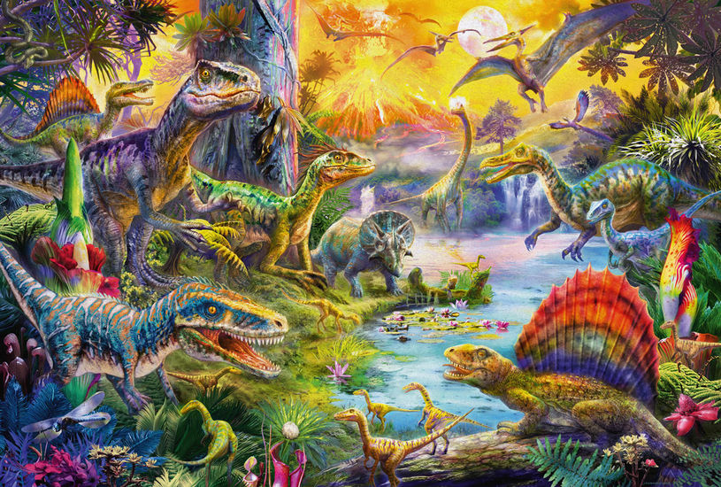 Dinosaurs 60 Bitar Schmidt