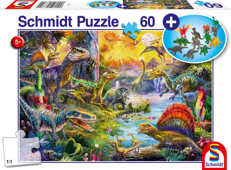 Dinosaurs 60 Bitar Schmidt - 2