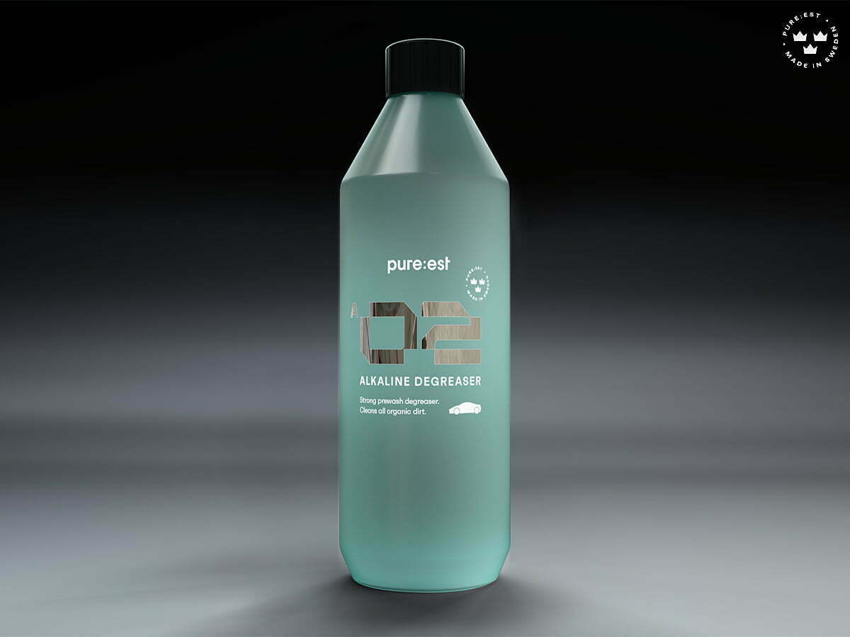 Pure:est A2 Alkalisk avfettning 1 liter – koncentrerad - 3