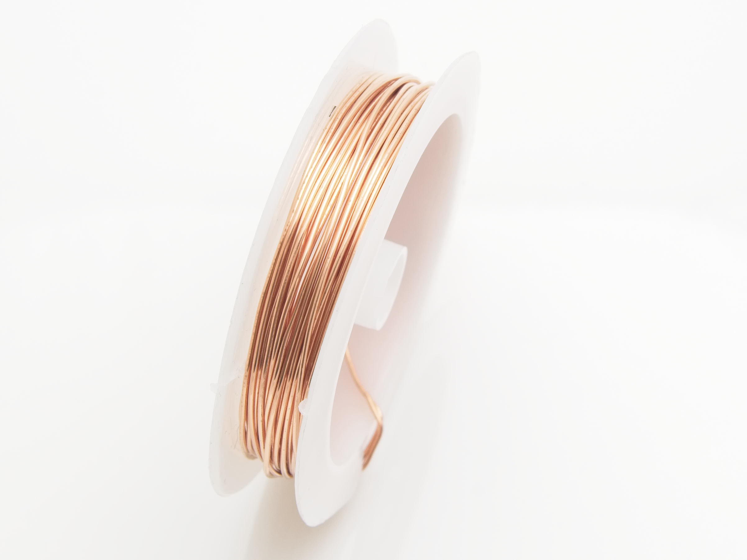 Rund ren kopparwire 0,8 mm