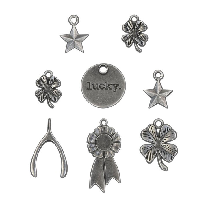 Tim Holtz Idea-Ology Adornments Lucky