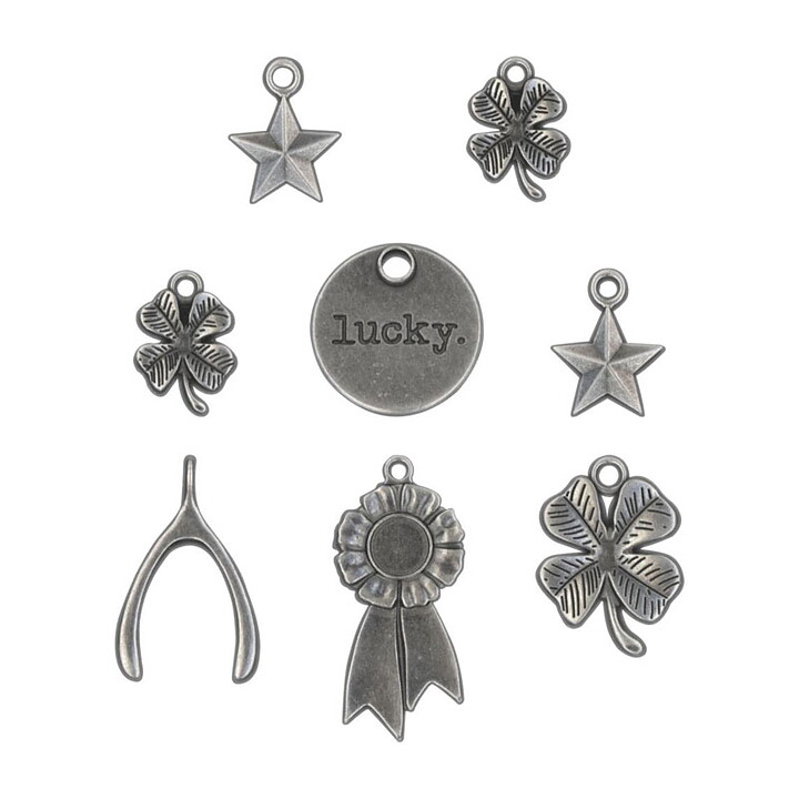 Tim Holtz Idea-Ology Adornments Lucky