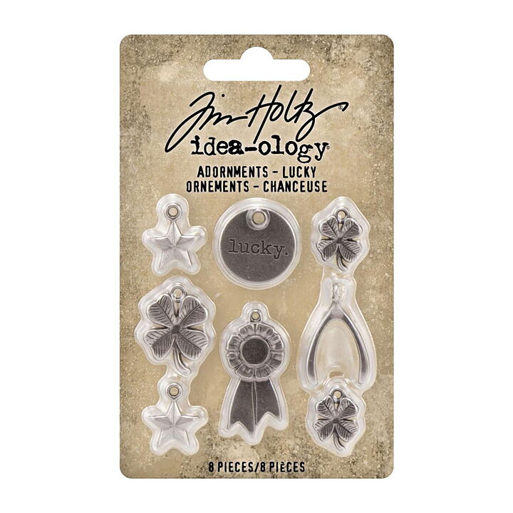 Tim Holtz Idea-Ology Adornments Lucky
