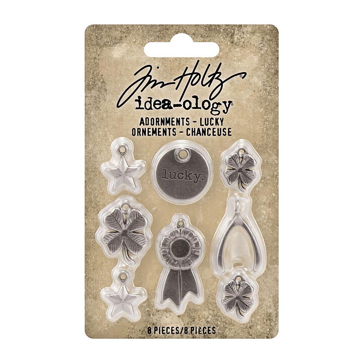 Tim Holtz Idea-Ology Adornments Lucky