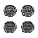 Tim Holtz Idea-Ology Metal Quote Seals