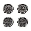 Tim Holtz Idea-Ology Metal Quote Seals