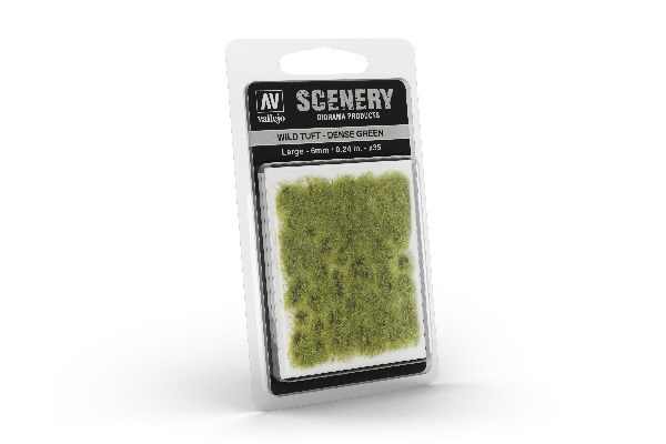 Vallejo Wild Tuft - Dense Green 6mm - 2