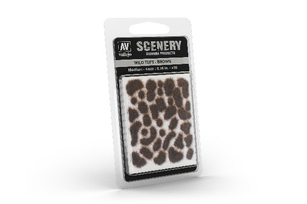 Vallejo Wild tuft - Brown 4mm - 2