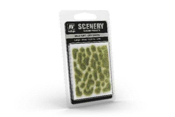 Vallejo Wild tuft - Dry Green 6mm - 2