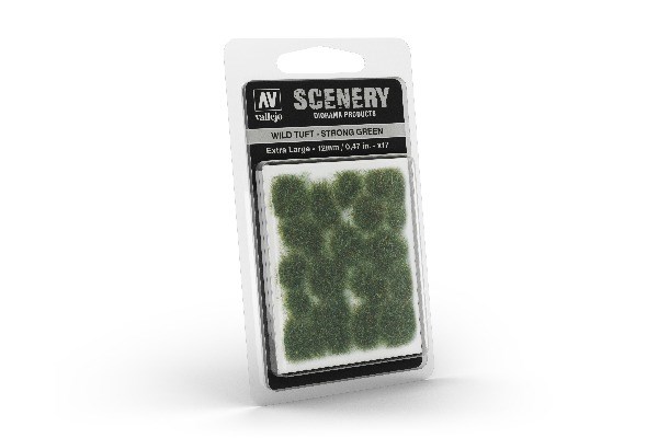 Vallejo Wild tuft - Strong Green 12mm - 2