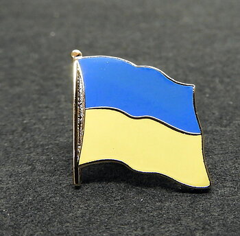 Pin Ukraina flagga