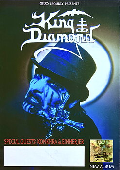 KING DIAMOND - Skandinavisk Turnéaffisch (2000) 
