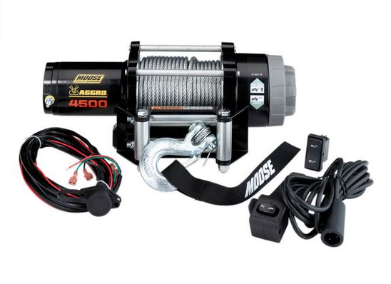 ATV/UTV Vinsch 4500 lb Stålvajer – Moose Offroad Aggro