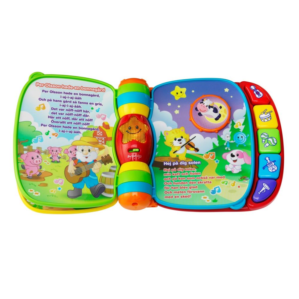 Vtech Baby bok med musikramsor Svenska - 4