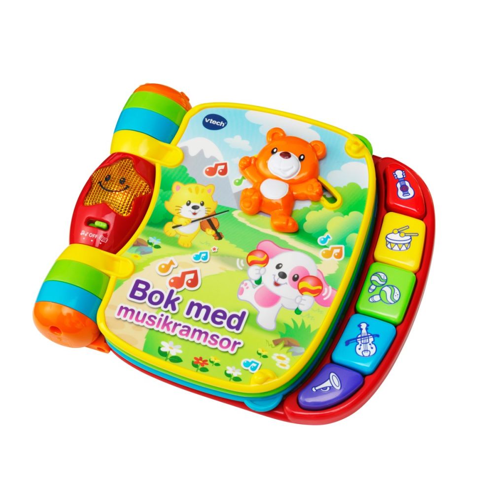 Vtech Baby bok med musikramsor Svenska - 3