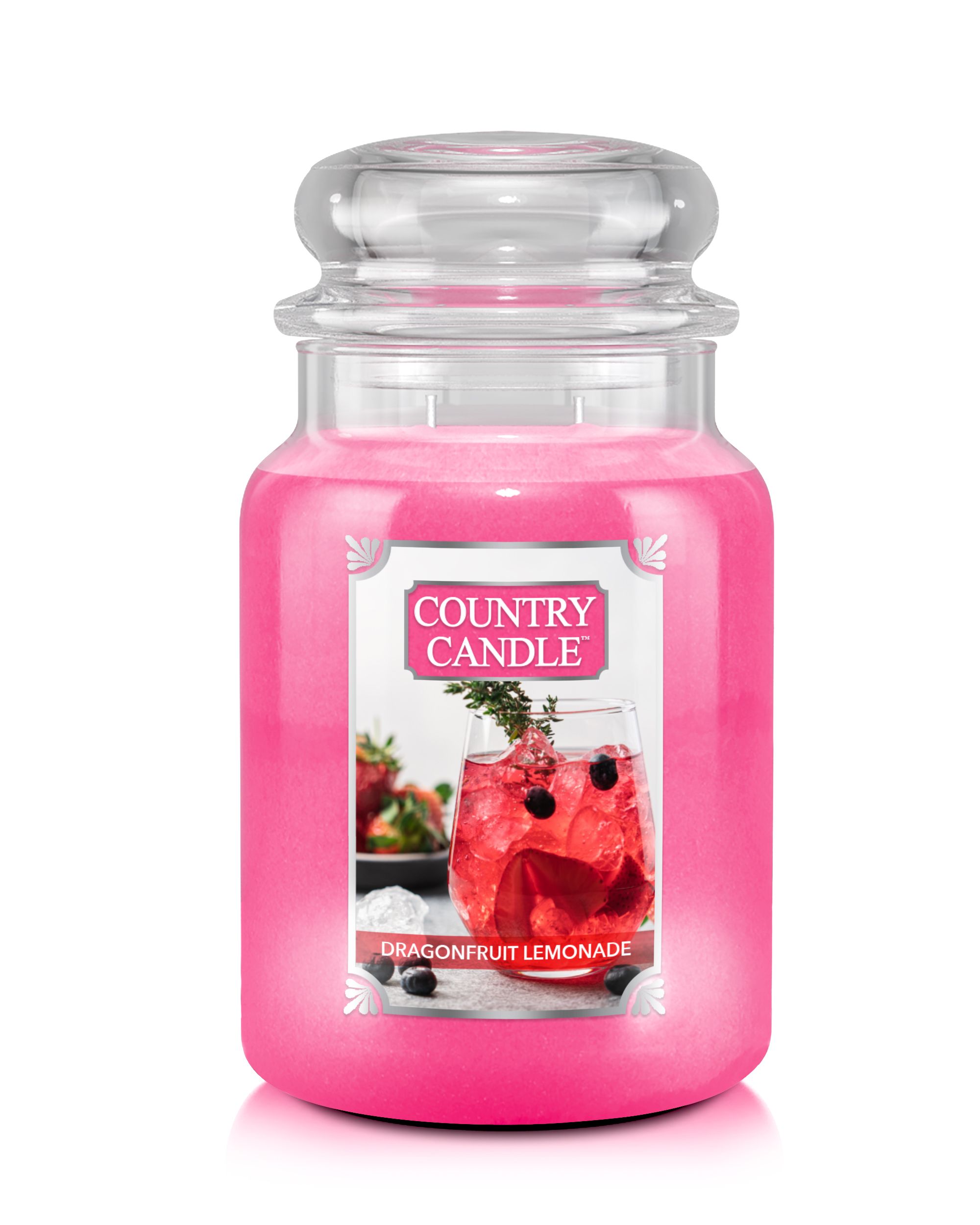 Country Candle Large Jar -Dragonfruit Lemonade