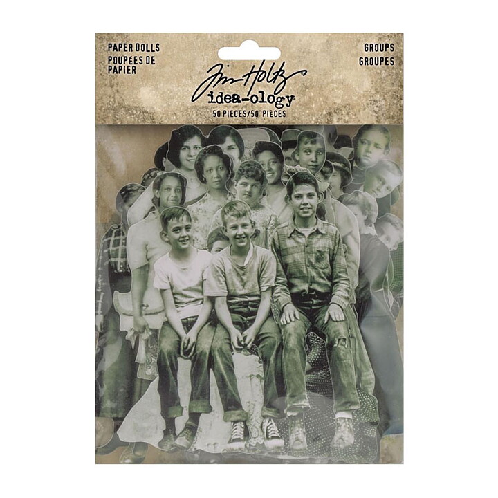 Tim Holtz Idea-Ology - Paper Dolls Die-Cuts Groups