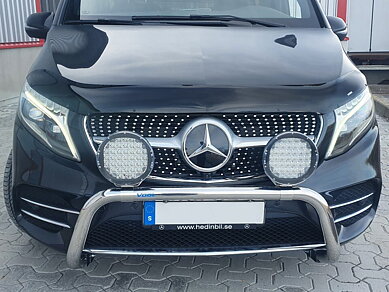 MINDRE Frontbåge [Svart] - Mercedes Vito 2021-