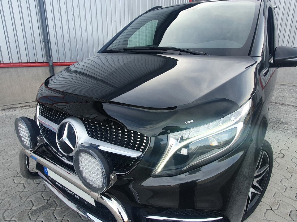 MINDRE Frontbåge [Svart] - Mercedes Vito 2021- - 2