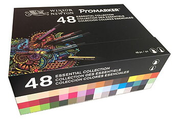 Winston & Newton Promarker Essential Collection 48 pack