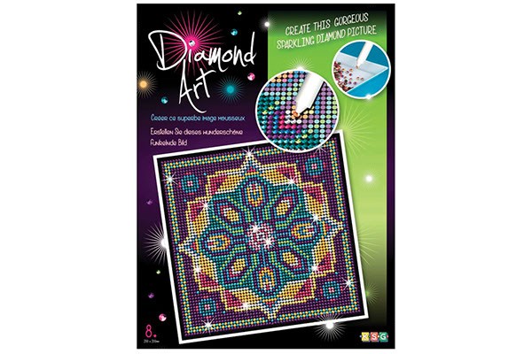 Diamond Art 20x20cm Mandala Pattern