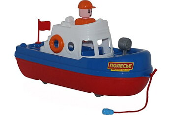 Polesie Räddningsbåt på hjul 31cm
