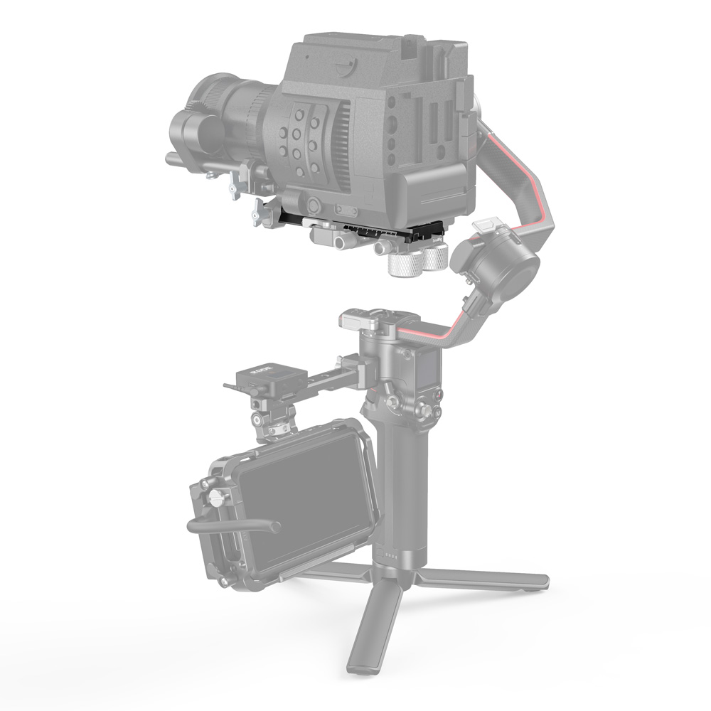 SmallRig Extended Quick Release Plate for DJI RS 2 & Ronin-S 3031B - 7
