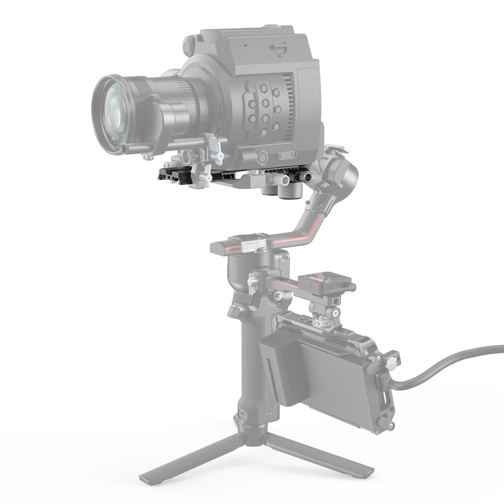 SmallRig Extended Quick Release Plate for DJI RS 2 & Ronin-S 3031B - 5