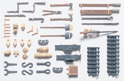 Tamiya 35185 Panzer IV on-vehicle equipment set