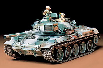 Tamiya 35168 type 74 tank winter version