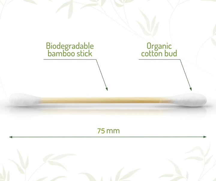 Bambaw Bomullspinne 200 st