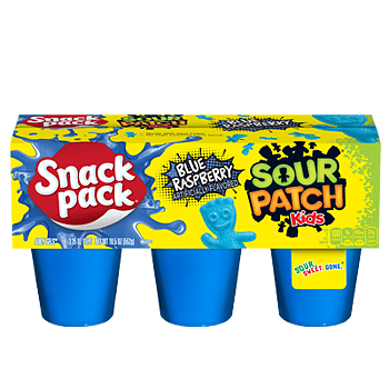 Sour Patch Kids blue raspberry jelly 6 pack
