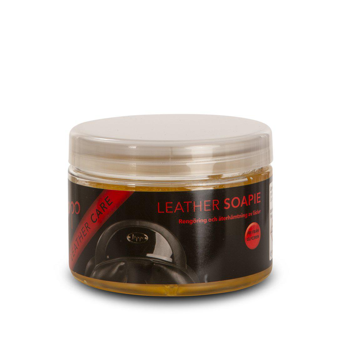 Lippo Leather Soapie med svamp 450ml