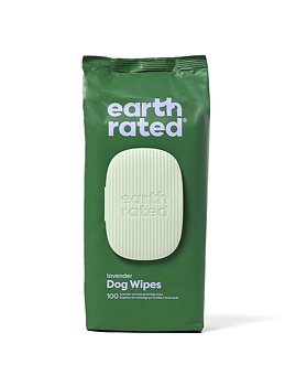 Earth Rated Dog Wipes 100-pack, Lavendel