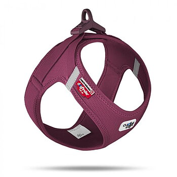 Curli Clasp Air Mesh Step-In Sele, Ruby