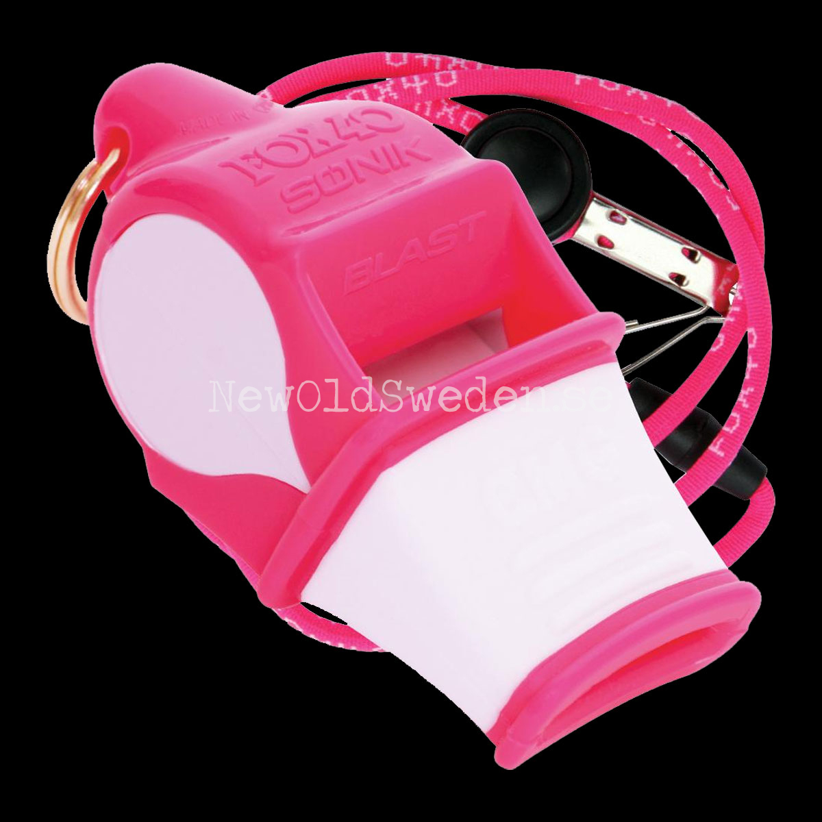 Sonik Blast CMG Pink/White with Lanyard FOX 40 - A07