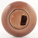Anna-Lisa Thomson (Athene 1950) Purple Bowl with Surrealistic Relief Motif 21 cm