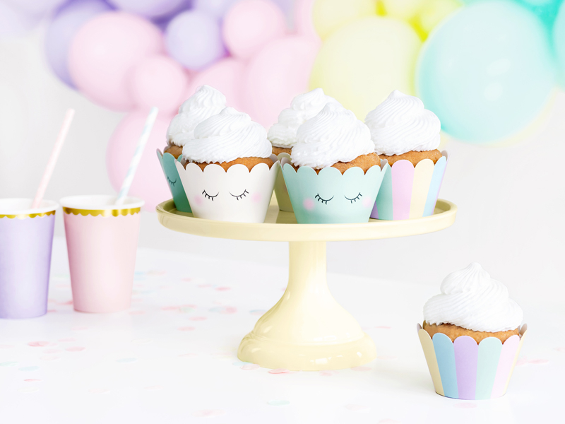 Cupcake wrappers Unicorn, 5x7.5x 5cm - 3