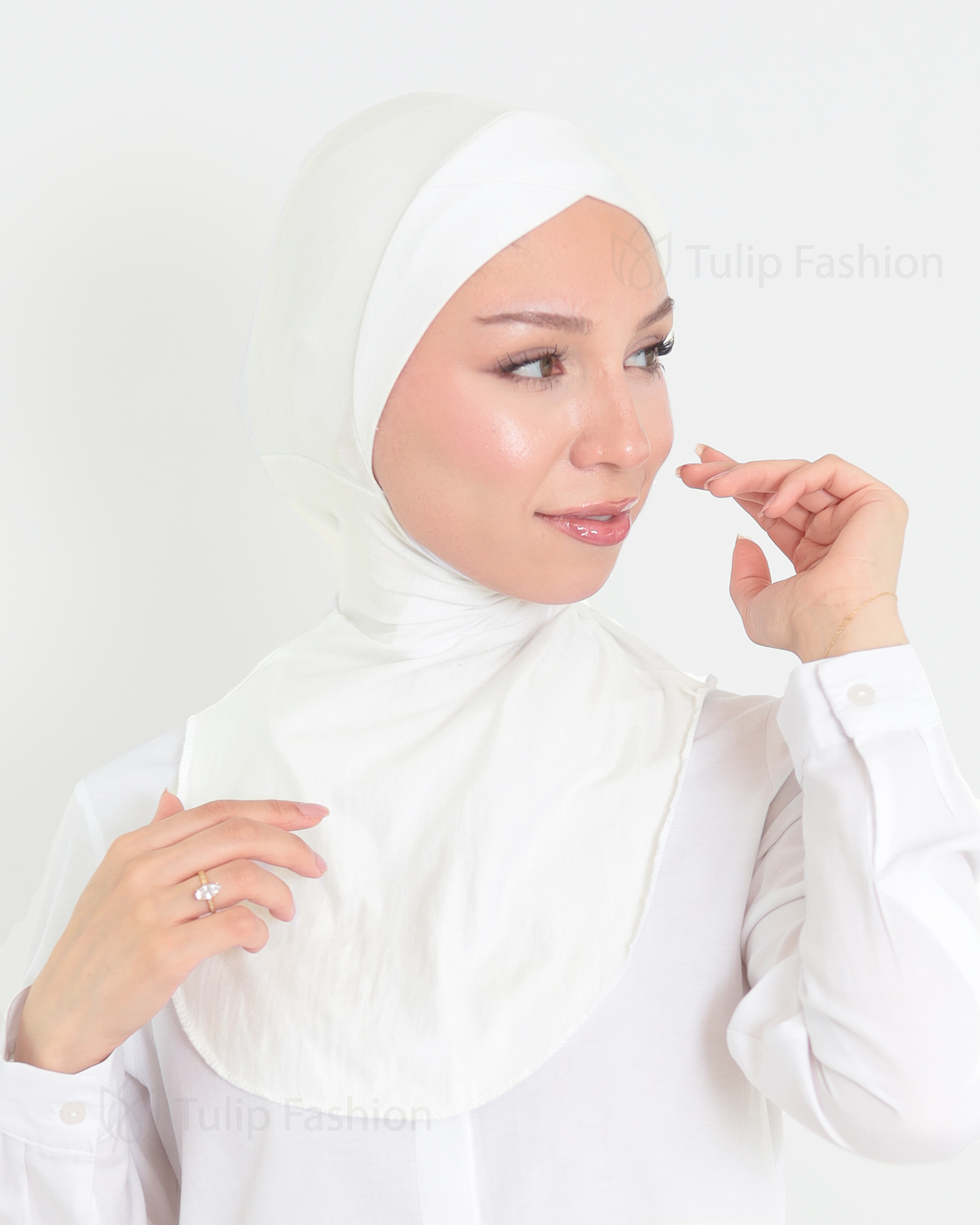 Underscarf - Ninja Cross - Off-White - 4